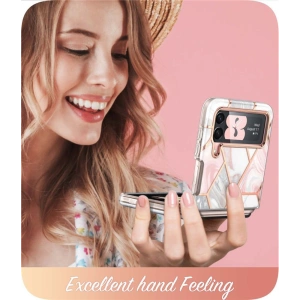 Wholesale Supcase Cosmo Samsung Galaxy Z Flip 4 Marble - SPC279 - {ean13} - Hurt