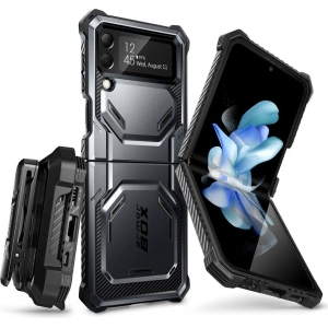 Wholesale Supcase IBLSN Armorbox Samsung Galaxy Z Flip 4 Black - SPC280 - {ean13} - Hurt