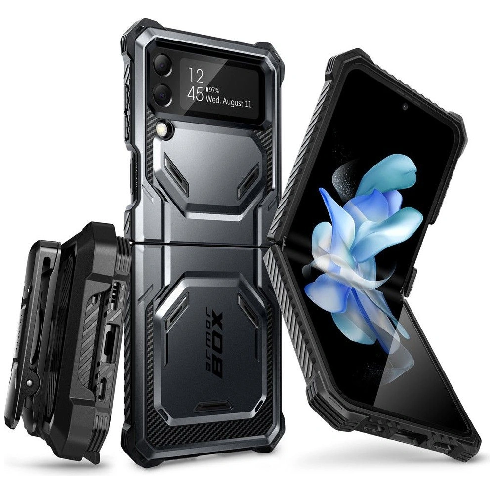 Hurtownia GSM - Etui Supcase IBLSN Armorbox Samsung Galaxy Z Flip 4 Black - SPC280 - {ean13} - Hurt