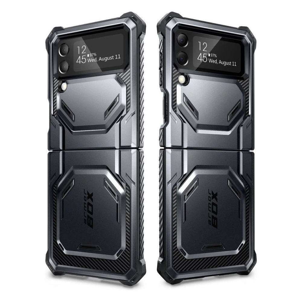 Wholesale Supcase IBLSN Armorbox Samsung Galaxy Z Flip 4 Black - SPC280 - {ean13} - Hurt