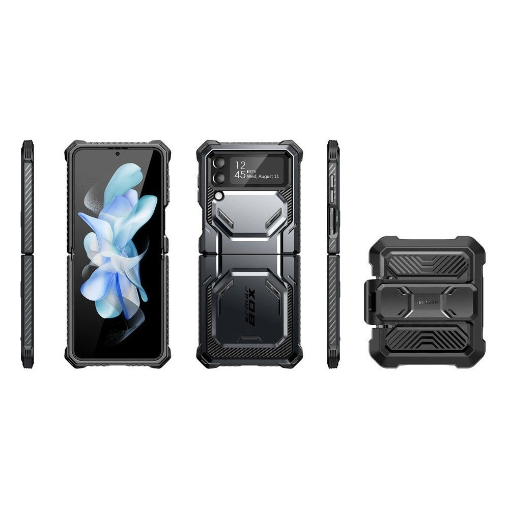 Wholesale Supcase IBLSN Armorbox Samsung Galaxy Z Flip 4 Black - SPC280 - {ean13} - Hurt
