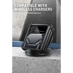 Wholesale Supcase IBLSN Armorbox Samsung Galaxy Z Flip 4 Black - SPC280 - {ean13} - Hurt
