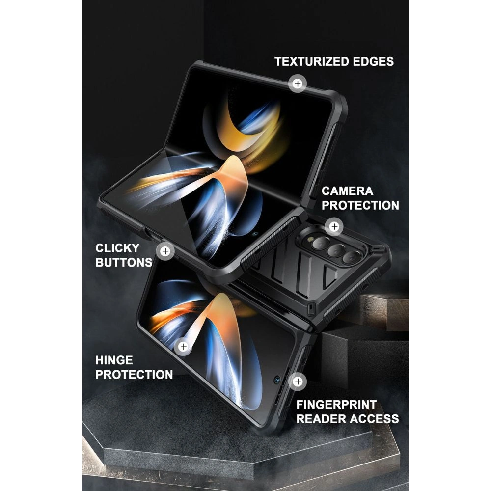 Hurtownia GSM - Etui Supcase Unicorn Beetle Samsung Galaxy Z Fold 4 černé - SPC282 - {ean13} - Hurt