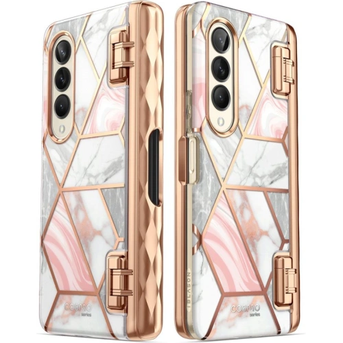 Etui Supcase Cosmo Pen Samsung Galaxy Z Fold 4 Marble