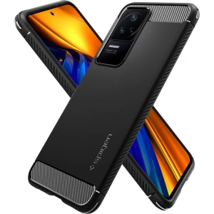 Hurtownia GSM - Etui Spigen Rugged Armor POCO F4 Matte Black - SPN2325 - {ean13} - Hurt