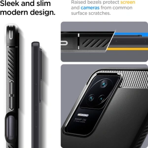 Wholesale Spigen Rugged Armor POCO F4 Matte Black - SPN2325 - {ean13} - Hurt