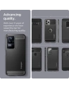 Wholesale Spigen Rugged Armor POCO F4 Matte Black - SPN2325 - {ean13} - Hurt
