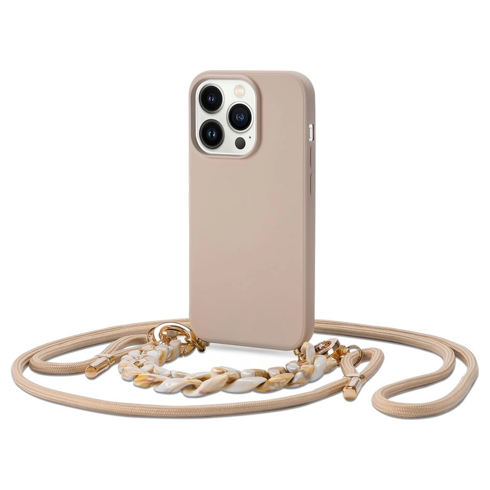 Hurtownia GSM - Etui Tech-Protect Icon Chain Apple iPhone 14 Pro Max béžová - THP1324 - {ean13} - Hurt