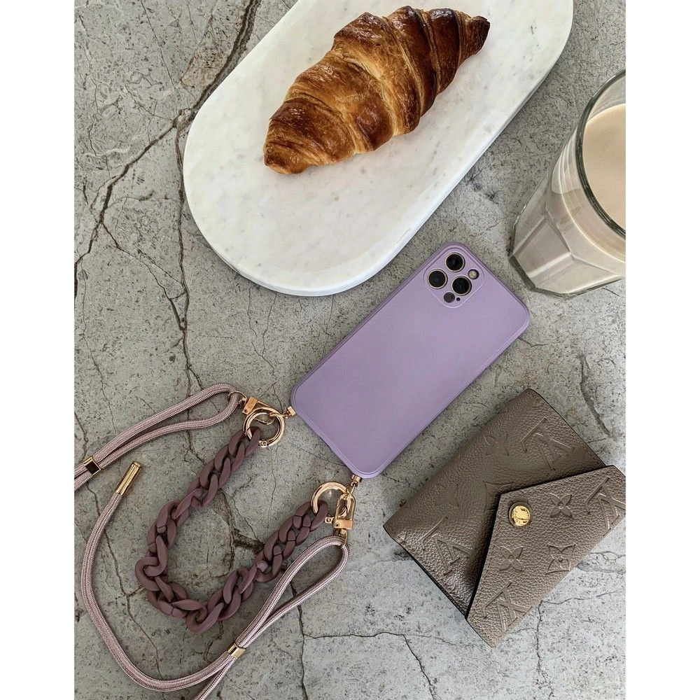 Hurtownia GSM - Etui Tech-Protect Icon Chain Apple iPhone 14 Plus / 15 Plus Violet - THP1329 - {ean13} - Hurt