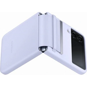 Wholesale Samsung Galaxy Z Flip 4 EF-VF721LLEGWW serenity purple Flap Leather Cover - SMG761 - {ean13} - Hurt