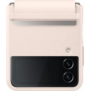 Wholesale Samsung Galaxy Z Flip 4 EF-VF721LPEGWW peach Flap Leather Cover - SMG762 - {ean13} - Hurt