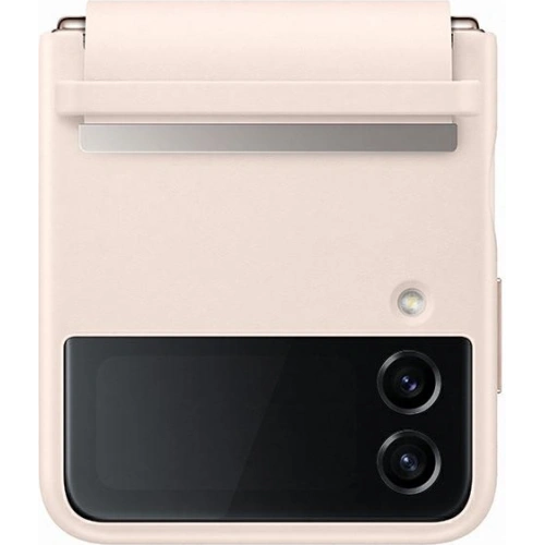 Etui Samsung Galaxy Z Flip 4 EF-VF721LPEGWW brzoskwiniowy/peach Flap Leather Cover