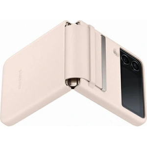 Wholesale Samsung Galaxy Z Flip 4 EF-VF721LPEGWW peach Flap Leather Cover - SMG762 - {ean13} - Hurt
