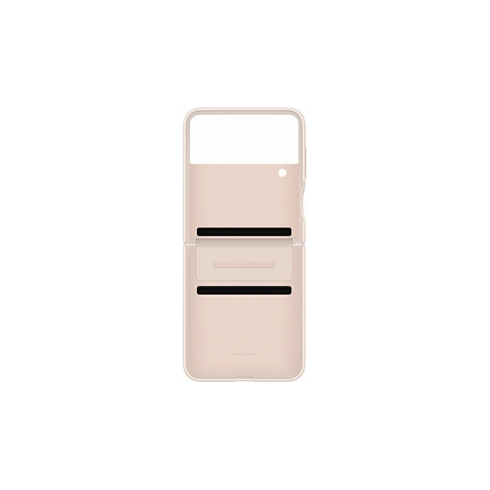 Wholesale Samsung Galaxy Z Flip 4 EF-VF721LPEGWW peach Flap Leather Cover - SMG762 - {ean13} - Hurt