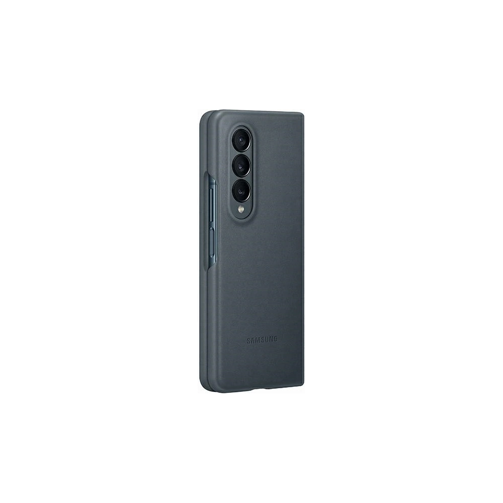 Hurtownia GSM - Etui Samsung Galaxy Z Fold 4 EF-VF936LJEGWW šedá/moss gray kožené pouzdro - SMG763 - {ean13} - Hurt
