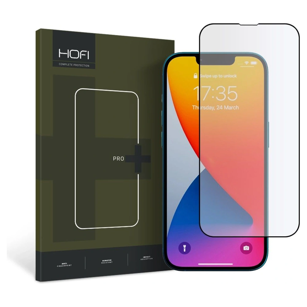 Hurtownia GSM - Szkło hartowane Hofi Glass Pro+ Apple iPhone 14/13/13 Pro Black - HOFI264 - {ean13} - Hurt
