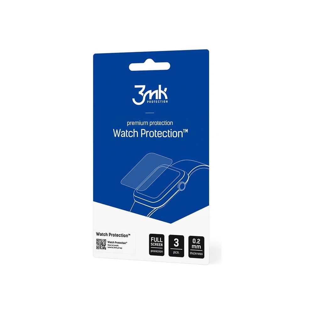 Wholesale 3MK FlexibleGlass Watch Protection Vector Smart VCTR-32-22BK RD 45mm - 3MK3902 - {ean13} - Hurt