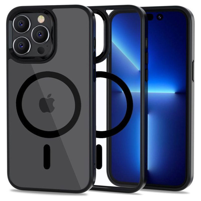 Hurtownia Tech-Protect - 9589046925504 - THP1341 - Etui Tech-Protect Magmat MagSafe Apple iPhone 14 Pro Max Black/Clear - B2B homescreen