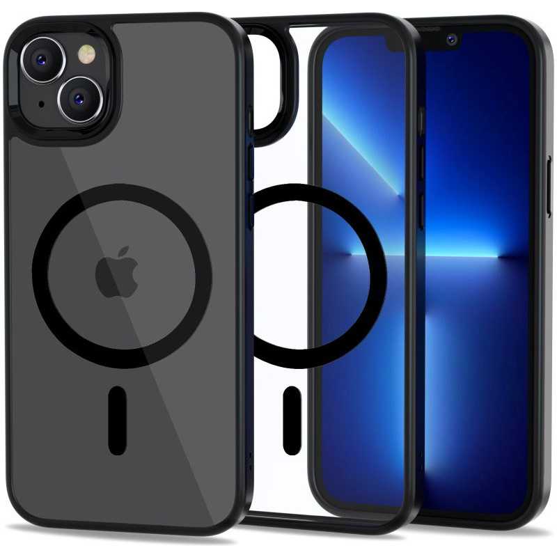 Hurtownia Tech-Protect - 9589046925535 - THP1342 - Etui Tech-Protect Magmat MagSafe Apple iPhone 14 Plus / 15 Plus Black/Clear - B2B homescreen
