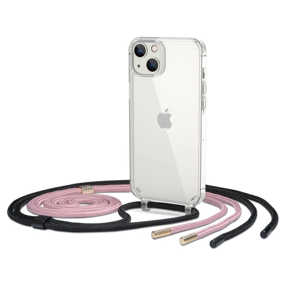 Hurtownia GSM - Etui Tech-Protect Flexair Chain Apple iPhone 14 Plus / 15 Plus Black & Pink - THP1349 - {ean13} - Hurt