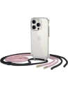 Etui Tech-Protect Flexair Chain Apple iPhone 14 Pro Max Černá & Růžová