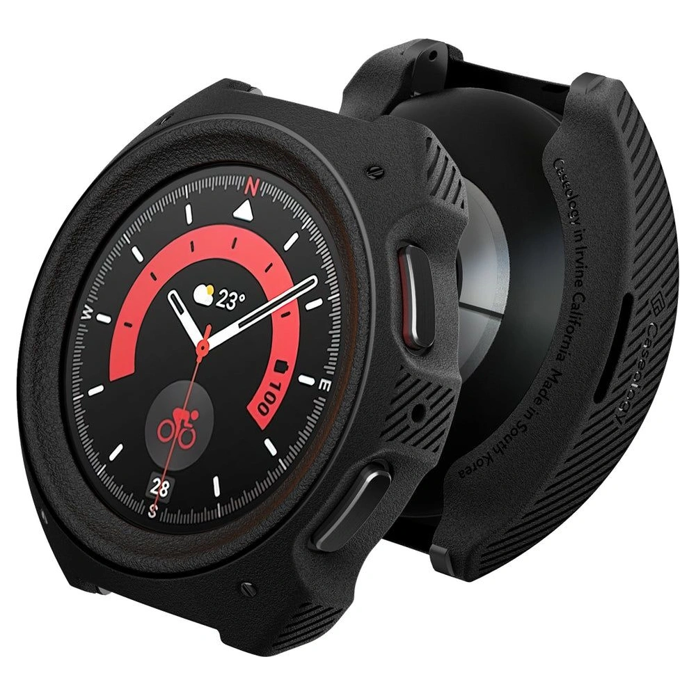 Hurtownia GSM - Etui Caseology Vault Samsung Galaxy Watch 5 Pro 45mm matná černá - CSL065 - {ean13} - Hurt