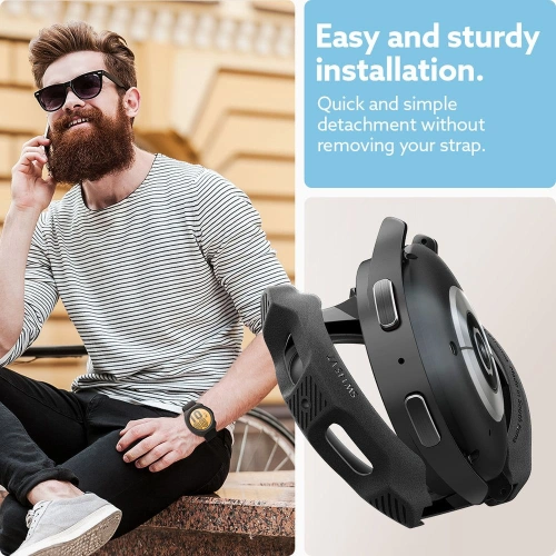 Etui Caseology Vault Samsung Galaxy Watch 5 Pro 45mm Matte Black