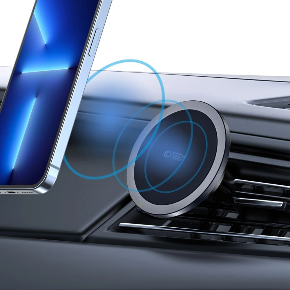 Hurtownia GSM - Uchwyt automobilní Tech-Protect N52 Magnetic MagSafe Vent Car Mount Černá/Světlá šedá - THP1354 - {ean13} - Hurt