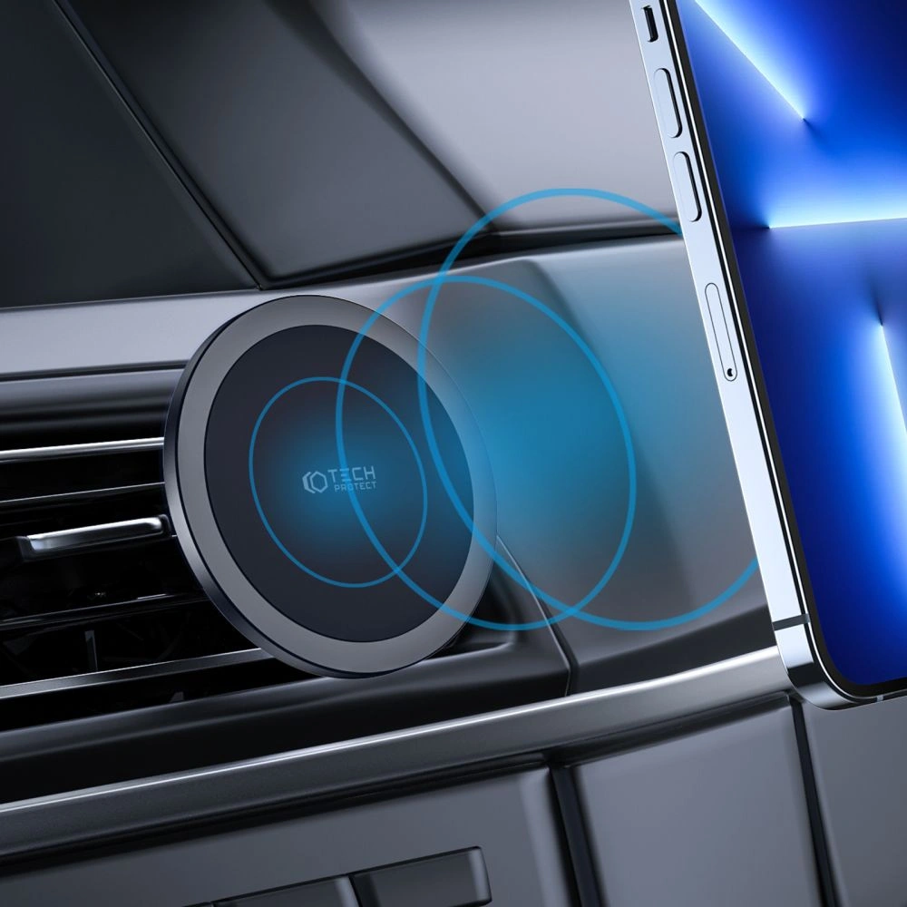 Hurtownia GSM - Uchwyt automobilní Tech-Protect N52 Magnetic MagSafe Vent Car Mount Černá/Světlá šedá - THP1354 - {ean13} - Hurt
