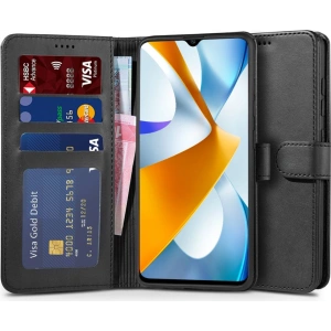 Hurtownia GSM - Case Tech-Protect Wallet Xiaomi POCO C40 Schwarz - THP1355 - {ean13} - Hurt