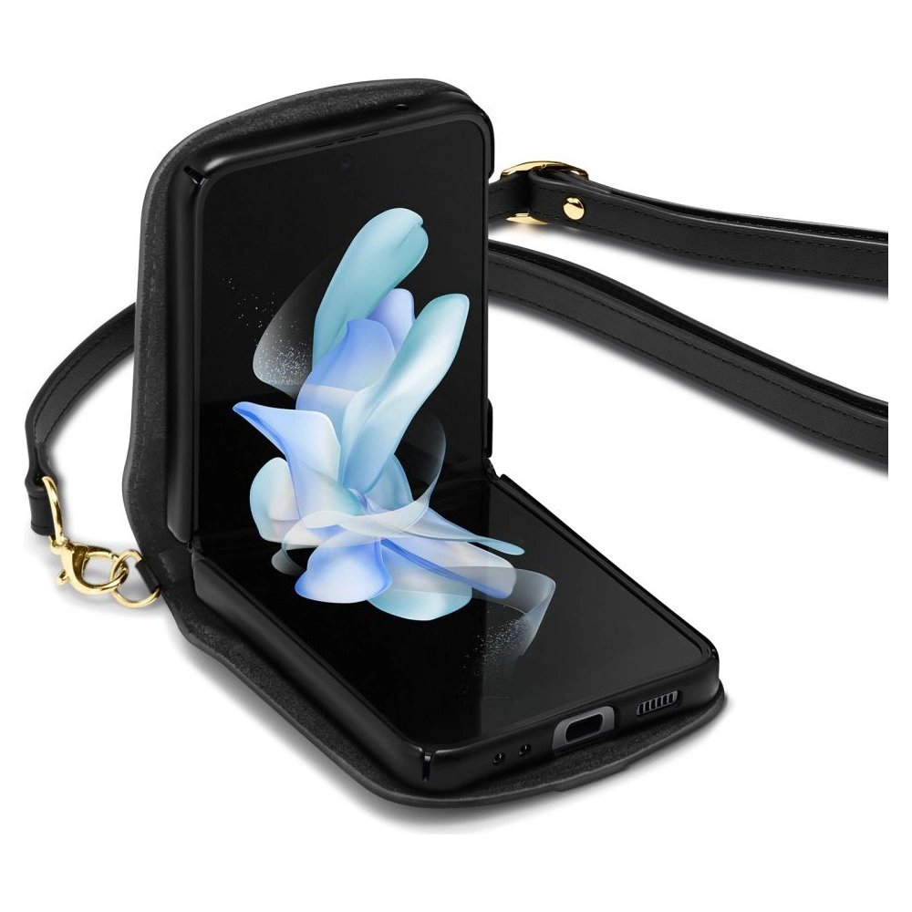 Hurtownia GSM - Etui Spigen Lienar Calin Samsung Galaxy Z Flip 4 Černé - SPN2328 - {ean13} - Hurt