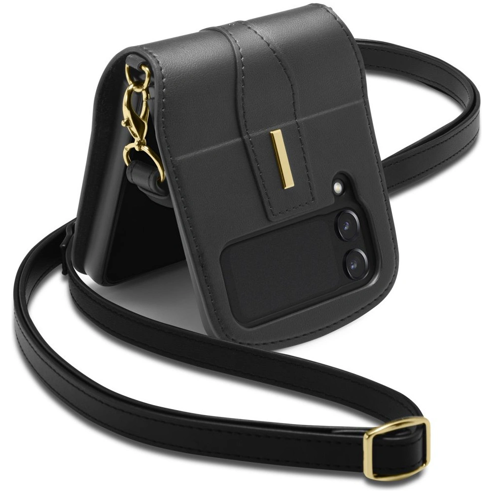 Hurtownia GSM - Etui Spigen Lienar Calin Samsung Galaxy Z Flip 4 Černé - SPN2328 - {ean13} - Hurt