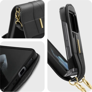Wholesale Spigen Lienar Calin Samsung Galaxy Z Flip 4 Black - SPN2328 - {ean13} - Hurt