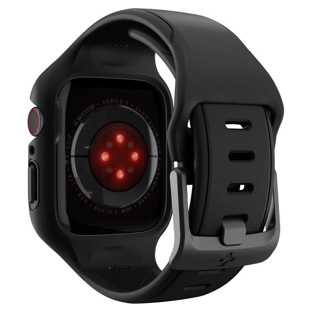 Hurtownia GSM - Pasek Spigen Liquid Air Pro Apple Watch 4/5/6/7/8/9/SE 44/45mm Černý - SPN2329 - {ean13} - Hurt