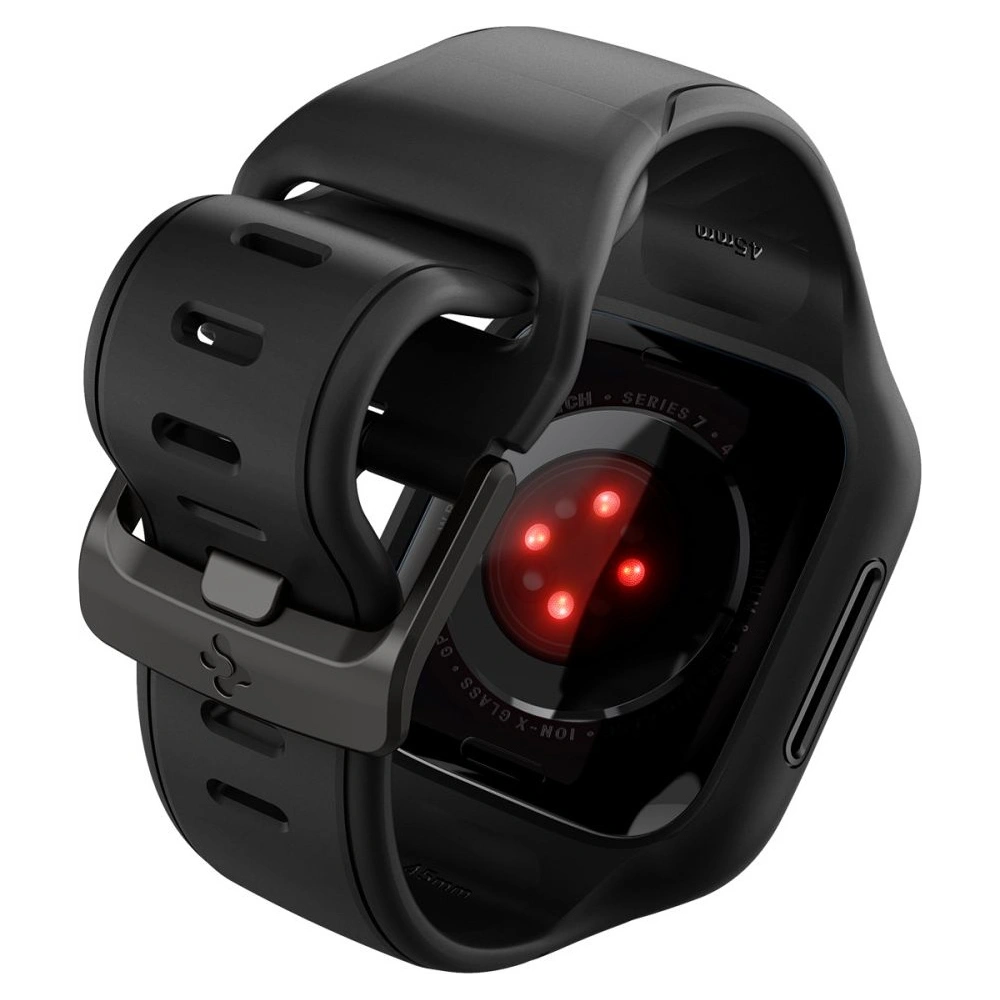 Hurtownia GSM - Pasek Spigen Liquid Air Pro Apple Watch 4/5/6/7/8/9/SE 44/45mm Černý - SPN2329 - {ean13} - Hurt