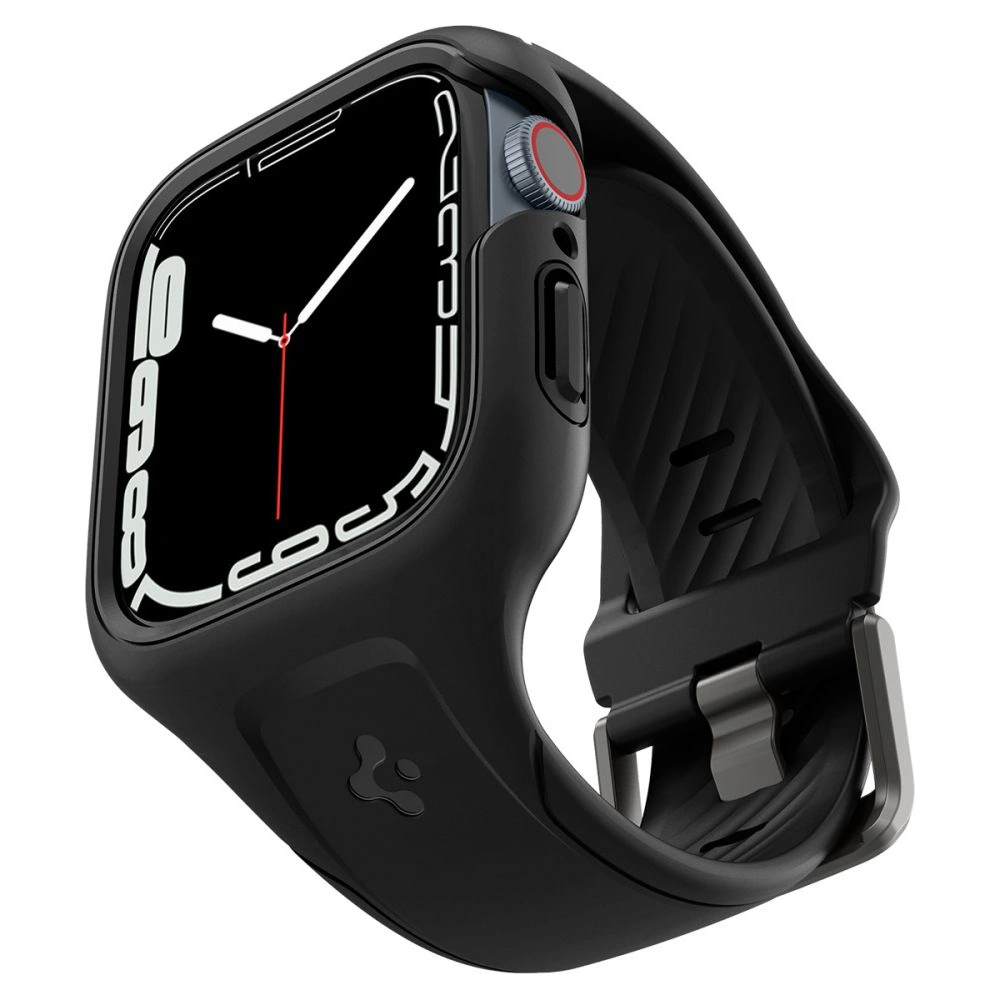 Hurtownia GSM - Pasek Spigen Liquid Air Pro Apple Watch 4/5/6/7/8/9/SE 44/45mm Černý - SPN2329 - {ean13} - Hurt