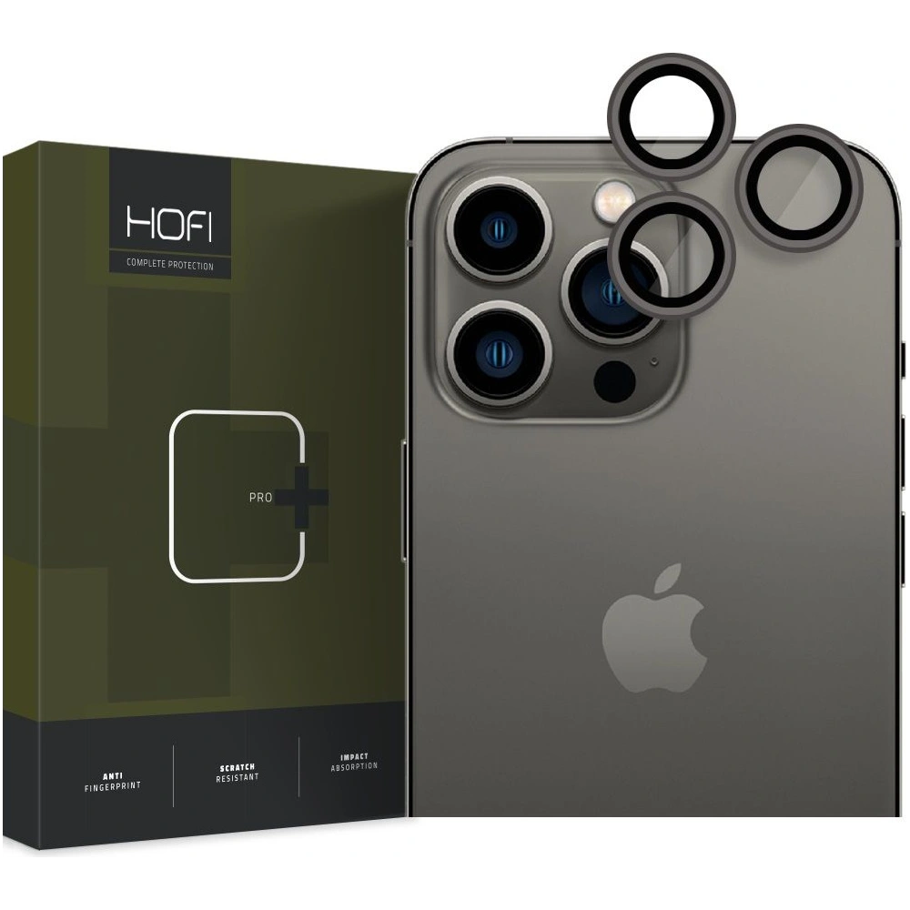 Hurtownia GSM - Sklo na objektiv fotoaparátu Hofi Camring Pro+ Apple iPhone 14 Pro/14 Pro Max Black - HOFI272 - {ean13} - Hurt
