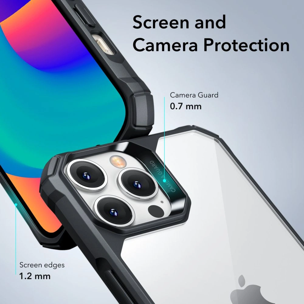Wholesale ESR Air Armor Apple iPhone 14 Pro Clear/Black - ESR514 - {ean13} - Hurt