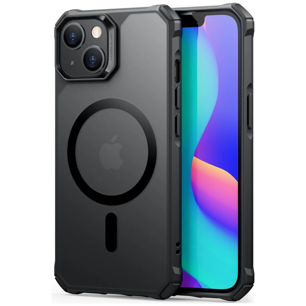 Hurtownia GSM - Etui ESR Air Armor Halolock MagSafe Apple iPhone 14/13 Frosted Black - ESR526 - {ean13} - Hurt