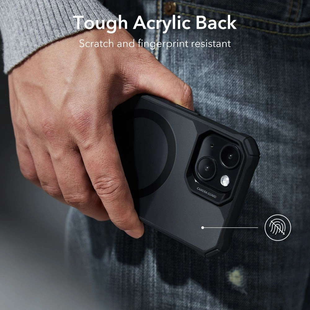 Wholesale ESR Air Armor Halolock MagSafe Apple iPhone 14 Pro Frosted Black - ESR527 - {ean13} - Hurt