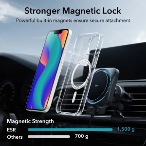 Hurtownia GSM - Etui ESR Ch Halolock MagSafe Apple iPhone 14/13 Clear - ESR533 - {ean13} - Hurt