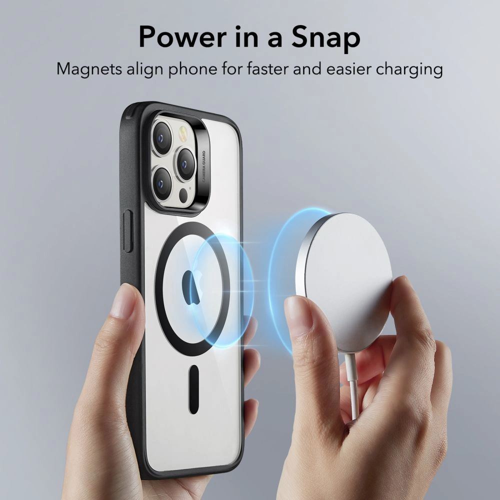 Wholesale ESR Ch Halolock MagSafe Apple iPhone 14 Pro Clear/Black - ESR537 - {ean13} - Hurt