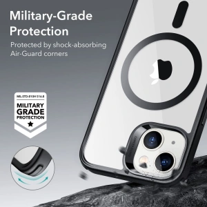 Hurtownia GSM - Etui ESR Ch Halolock MagSafe Apple iPhone 14 Plus / 15 Plus Clear/Black - ESR538 - {ean13} - Hurt