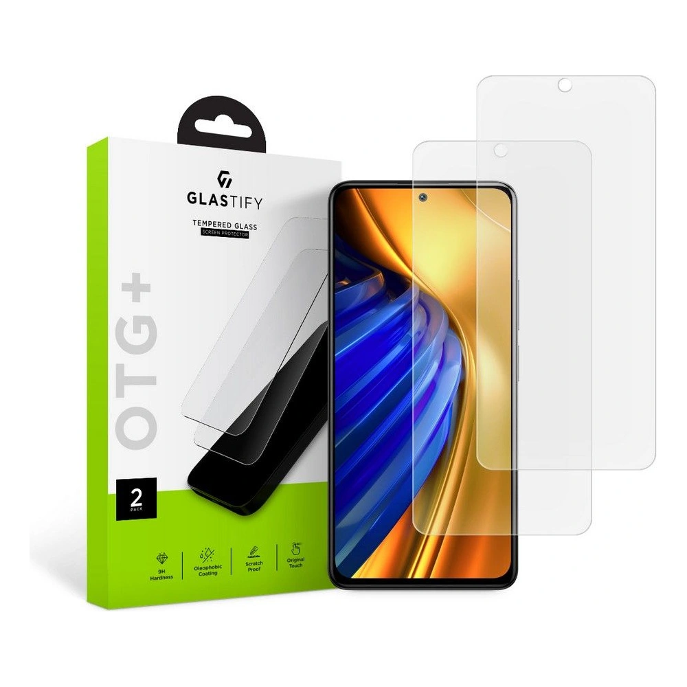 Hurtownia GSM - Tvrzené sklo Glastify OTG+ Xiaomi POCO F4 5G Clear - GST024 - {ean13} - Hurt