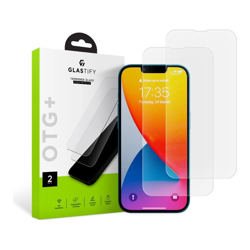 Hurtownia GSM - Tvrzené sklo Glastify OTG+ Apple iPhone 14/13 Pro/13 Clear - GST026 - {ean13} - Hurt