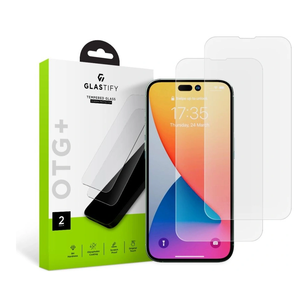 Hurtownia GSM - Tvrzené sklo Glastify OTG+ Apple iPhone 14 Pro Max Clear - GST028 - {ean13} - Hurt