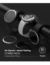 Hurtownia GSM - Nakładka Ringke Bezel Styling 44-10 + etui Ringke Air Sports Samsung Galaxy Watch 4 44mm Black/Silver - RGK1655 - {ean13} - Hurt