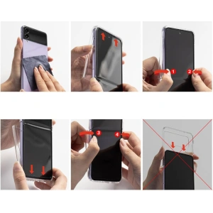 Wholesale Ringke Slim Hinge Samsung Galaxy Z Flip 4 Clear - RGK1656 - {ean13} - Hurt