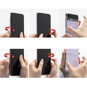 Wholesale Ringke Slim Hinge Samsung Galaxy Z Flip 4 Clear - RGK1656 - {ean13} - Hurt