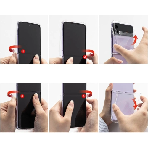 Etui Ringke Slim Hinge Samsung Galaxy Z Flip 4 Clear